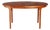 Mid-Century Oval Extending Teak Dining Table by McIntosh, 1960s For Sale