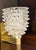 Gold Art Deco Brass-Mounted Rostrato Murano Glass Sconces from Barovier, 1940s, Set of 2 For Sale - Image 8 of 10