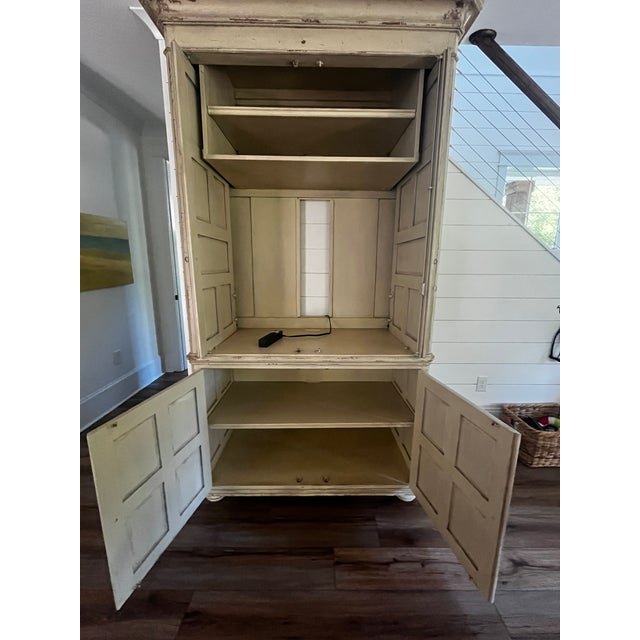 This is a custom hand built and finished cabinet by Habersham of Toccoa, GA. The Beau Cove Library/Media Cabinet features...