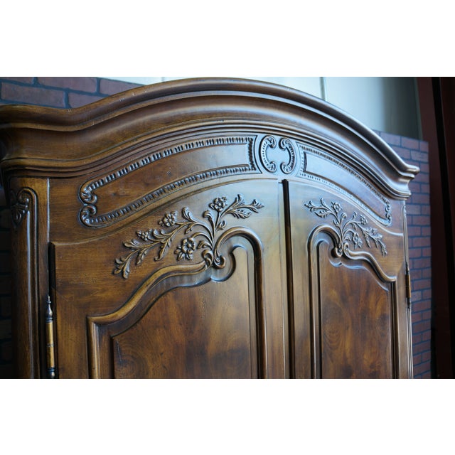 French Country Henredon Armoire Chairish