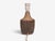 1960s Mid-Century Modern Einar Johansen, Rustic Brown Stoneware Table Lamp For Sale - Image 9 of 10