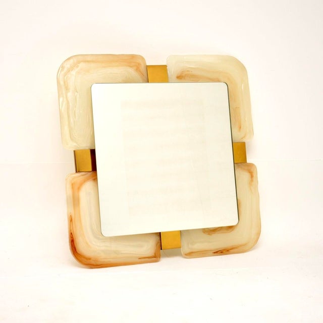 Vintage Hollywood Regency Back Lit Mirror from Hillebrand, 1970s For Sale - Image 10 of 10