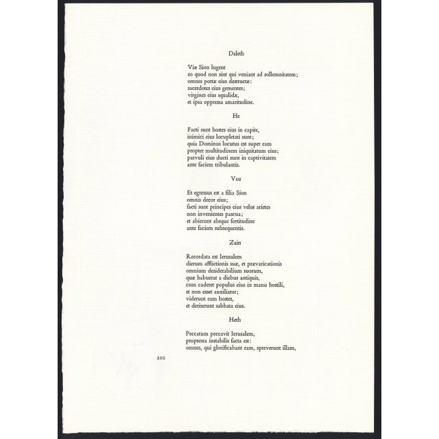 Brown 1968 Salvador Dalí Biblia Sacra "Filius Prodigus" (Prodigal Son) For Sale - Image 8 of 10