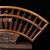1970s Handcrafted Rosewood Fan-Shaped Abacus - Chinese Wooden Calculator With Stand For Sale In Los Angeles - Image 6 of 9