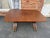 Vintage Georgian Regency Style Banded Mahogany Pedestal Extension Dining Table With Leaves For Sale - Image 18 of 18