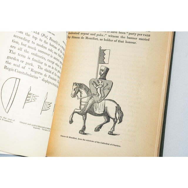 19th Century The Pursuivant of Arms English Heraldry Coat of Arms Reference Armorial Antique Victorian Book For Sale - Image 5 of 11