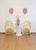 Vintage Pink Glass Petals Drop Wall Sconces, 1990s, Set of 2 For Sale - Image 13 of 16