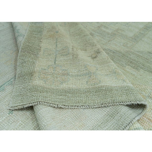 Textile Turkish Oushak Rug 9'2" x 12'3" #19350 For Sale - Image 7 of 8
