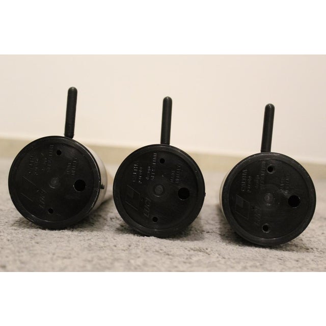 Burgundy Wall Lamps by Gianfranco Frattini, Italy, 1980s, Set of 3 For Sale - Image 11 of 17