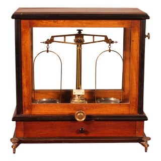 Antique Pharmacy Balance Scale, 1890s For Sale