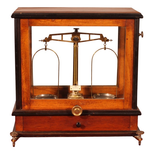 Antique Pharmacy Balance Scale, 1890s For Sale