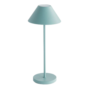 Seamfoam Green Alluna 14" Led Cordless Lamp