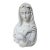 Mid 20th Century Edward Marshall Boehm Bisque Porcelain Madonna Bust For Sale
