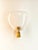 Italian Brass Wall Light For Sale - Image 4 of 10