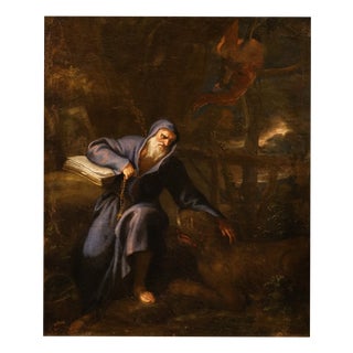 Workshop of Pier Francesco Mola ‘Il Ticinese, The Temptations of Saint Anthony, 1670, Oil on Canvas For Sale