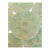 Vintage French Green Majolica Oyster Plate, Proceram For Sale