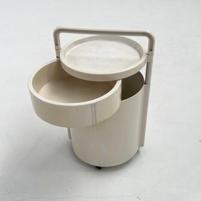 Kartell Storage Trolley by Franco Annoni for Kartell, 1970s For Sale - Image 4 of 11