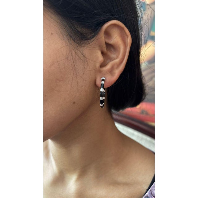 Early 21st Century Natural diamond 0.74cts earring in 18k gold For Sale - Image 5 of 18