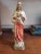 Paint Vintage Religions Icon Early 20th Century Italian Jesus Chalkware Figurine For Sale - Image 7 of 9