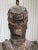 Tribal Vintage African Benin-Style Bronze Royal Bust Sculpture For Sale - Image 3 of 14