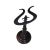Black Turkish Brass Finial, Mid 20th Century For Sale - Image 8 of 12