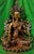 Tibetan bronze, 18./19. Century. Detailed, real original white / white Tara bronze figure, a Tibetan Tara. It rests on a...