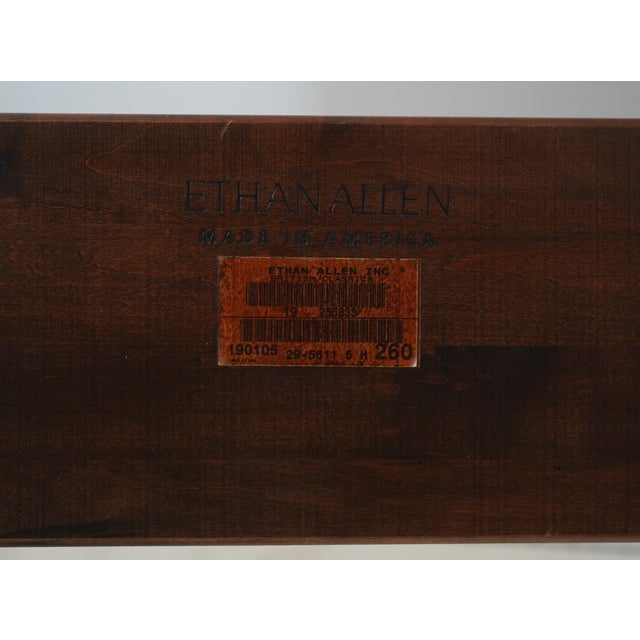 Ethan Allen British Classics Queen Size Sleigh Bed For Sale - Image 17 of 17