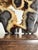 Calcite Crystal Septarian Buffalo Sculpture Carved Stone Masculine Rugged For Sale - Image 6 of 17
