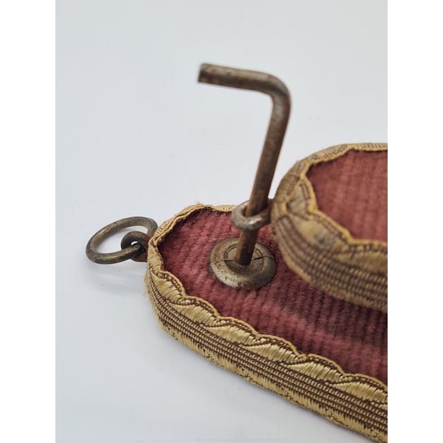 Vintage Clothes Brush in Upholstered Case, 1950s-1970s For Sale - Image 6 of 10