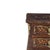 Furniture - Bedside table. Portuguese; 20th century; with three drawers, veneered in fine wood with satinwood inlays....
