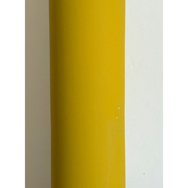2018 Sonia Pedrazzini Contemporary Italian Handmade Yellow "Sand" Ceramic Vase For Sale - Image 14 of 17