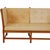 Spoke-Back Sofa in Natural Leather by Børge Mogensen, 1980s For Sale - Image 14 of 18