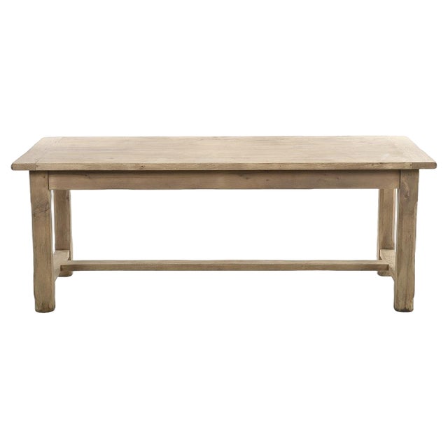 Oak Farmhouse Table, 1800s For Sale