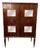 Bar Cabinet with Mirrored Panels attributed to Paolo Buffa, 1950s For Sale