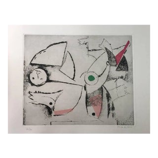 Immaginazione from Marino to Stravinsky, 1972, Etching For Sale