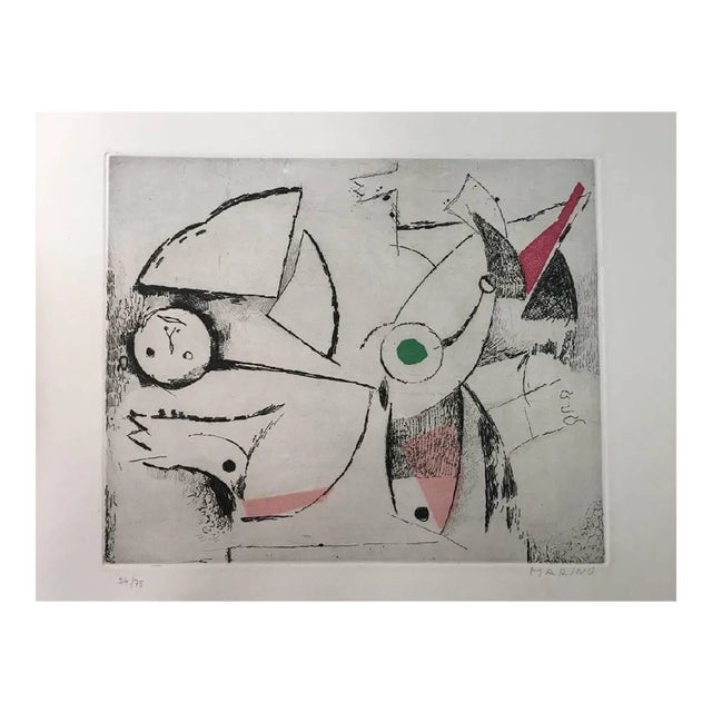 Immaginazione from Marino to Stravinsky, 1972, Etching For Sale