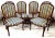 French Provincial Dining Chairs Vintage Set of 6 For Sale - Image 12 of 12