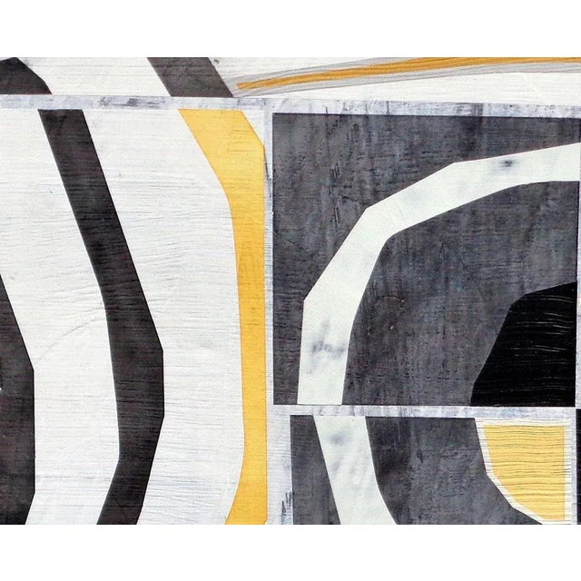 Abstract Contemporary Abstract Mixed Media on Paper Painting "Newgrange Group Il" by Michael Barringer For Sale - Image 3 of 4