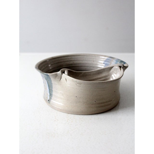 Vintage Studio Pottery Bowl For Sale - Image 4 of 12