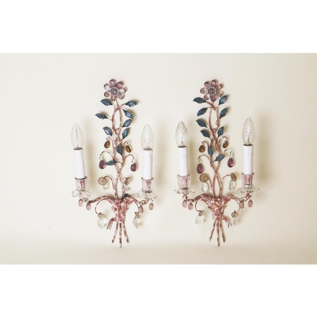 This pair of wall lights is truly one-of-a-kind. Its beauty and elegant, delicate craftsmanship are simply unmatched. Take...