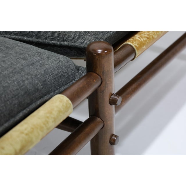 Midcentury Modern Settee Model ‘Ilona’ by Arne Norell, 1960s For Sale - Image 10 of 12