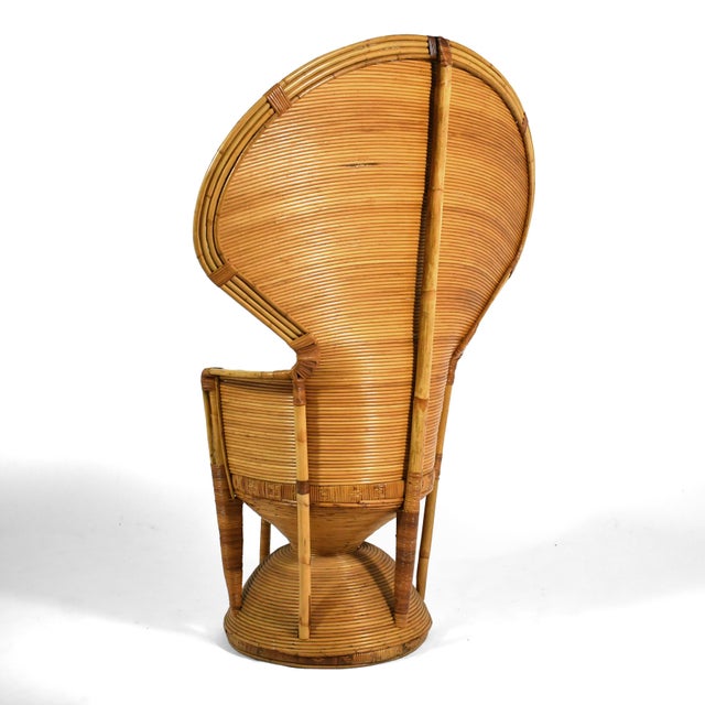 Danny Ho Fong "Emperor" Peacock Chair For Sale In Chicago - Image 6 of 12