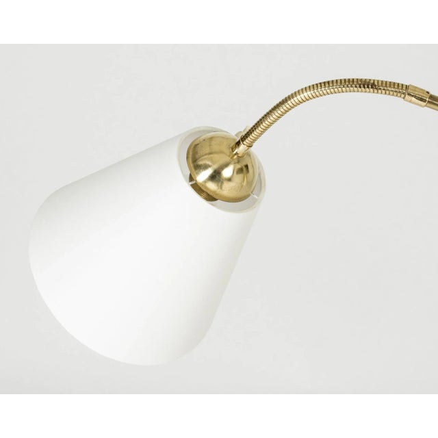 Wood Scandinavian Modern Floor Lamp by Tor Wolfenstein, 1940s For Sale - Image 7 of 11