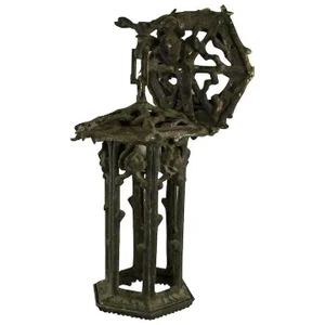 1920's American Cast Iron Garden Lantern