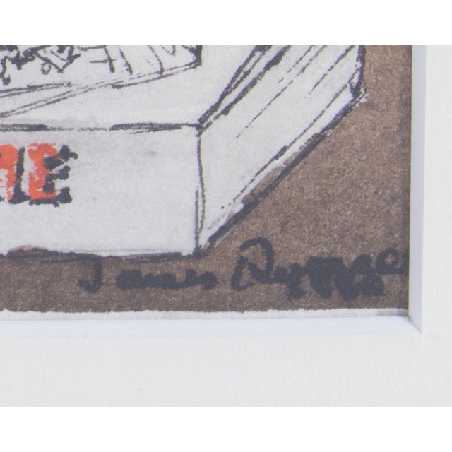 1990 Watercolor Still Life Painting Signed by Artist James Spencer Russell For Sale - Image 4 of 9