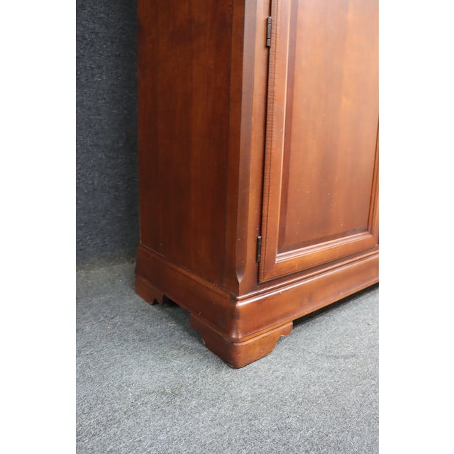 Thomasville Thomasville Impressions Cherry Armoire / Wardrobe For Sale - Image 4 of 13