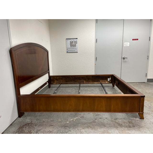 California King Thomasville Humphrey Bogart Maple Bed Frame Chairish