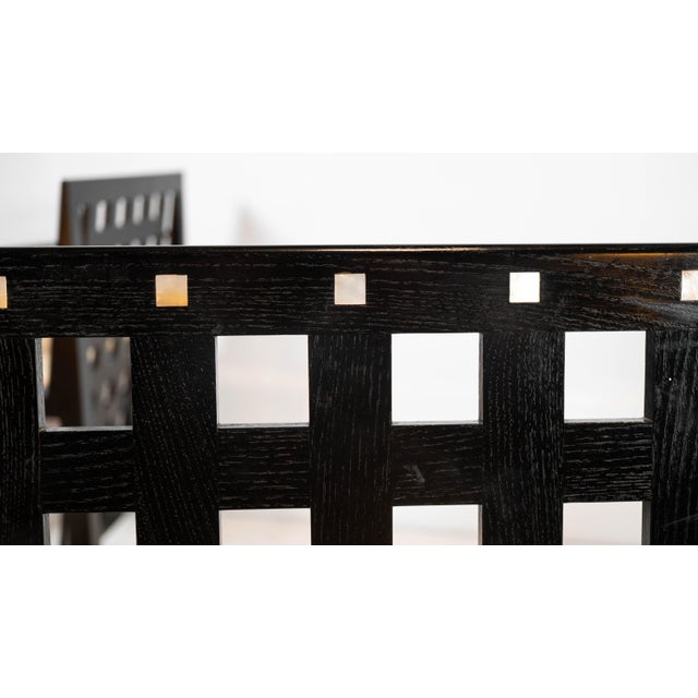 1980s Cassina Ds4 Armchairs by Charles Rennie Mackintosh - Set of 4 For Sale - Image 17 of 18