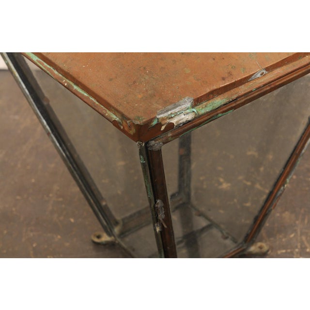 Early 20th Century French Copper Lanterns - a Pair For Sale In Atlanta - Image 6 of 13