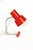 Red Table Lamp attributed to Josef Hurka for Napako, 1960s For Sale - Image 18 of 18